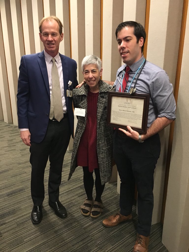 Dr. Henry Mayo-Malasky and Charlotte Malasky, MD.